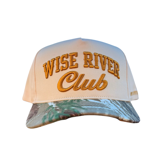Wise River Club Camo Brim Hat
