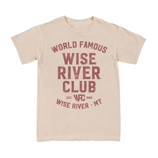 World Famous Wise River Club Tee - Natural