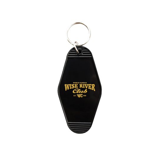 Wise River Club Logo Keychain
