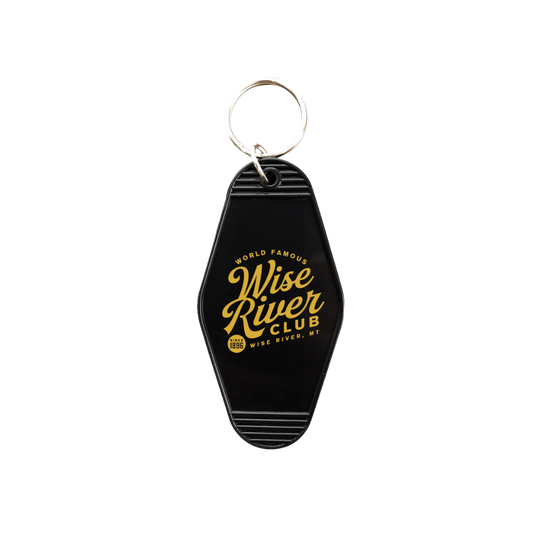 Wise River Club Vintage Keychain