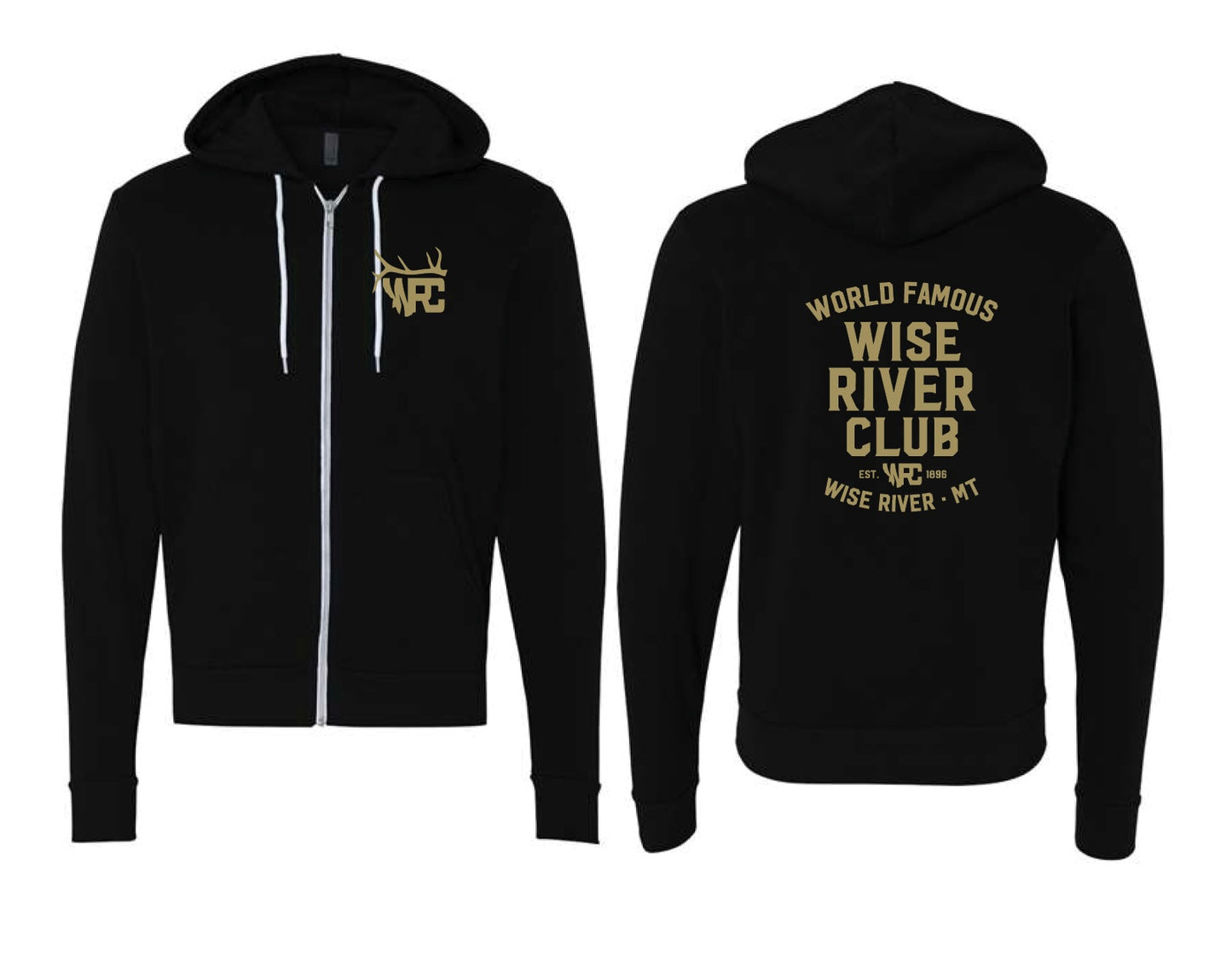 WRC Antler Zip-Up Hoodie
