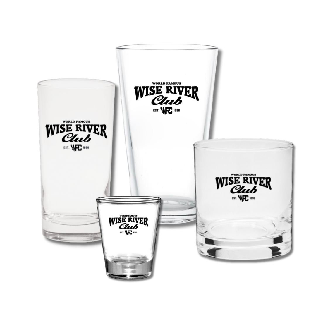 Wise River Club Glassware Set