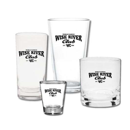 Wise River Club Glassware Set