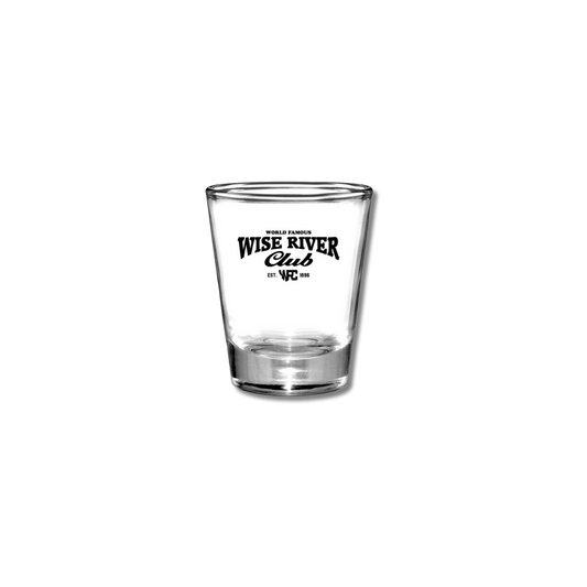 Wise River Club Shot Glass
